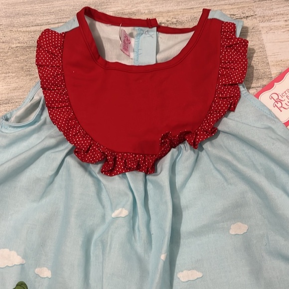 Ricrac & Ruffles Farm Animals Dress Size 2T NWT - Picture 5 of 9